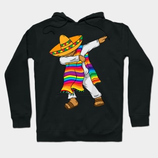 Hispanic Heritage Month Shirt Mexico Boy Men Dabbing Mexican Hoodie